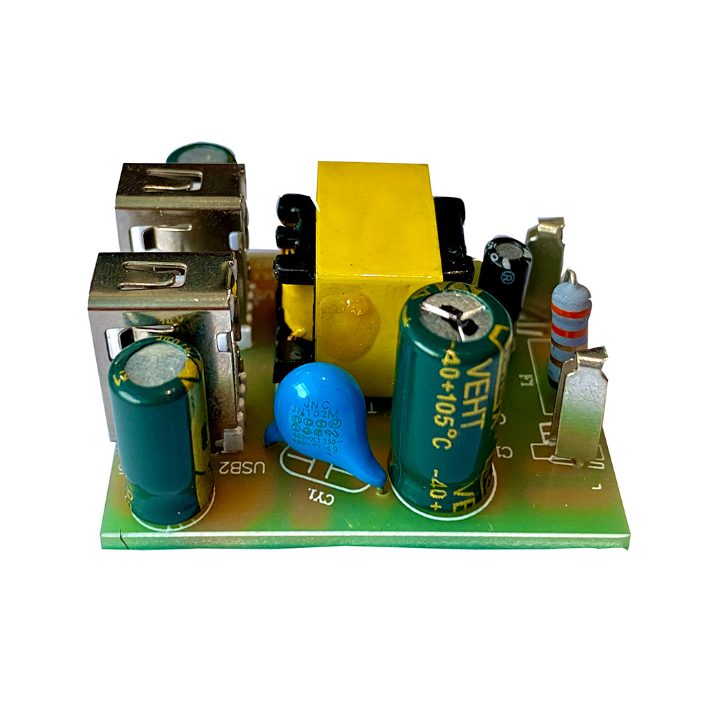 成本的5V2.4A充電器方案，精簡BOM，非標
